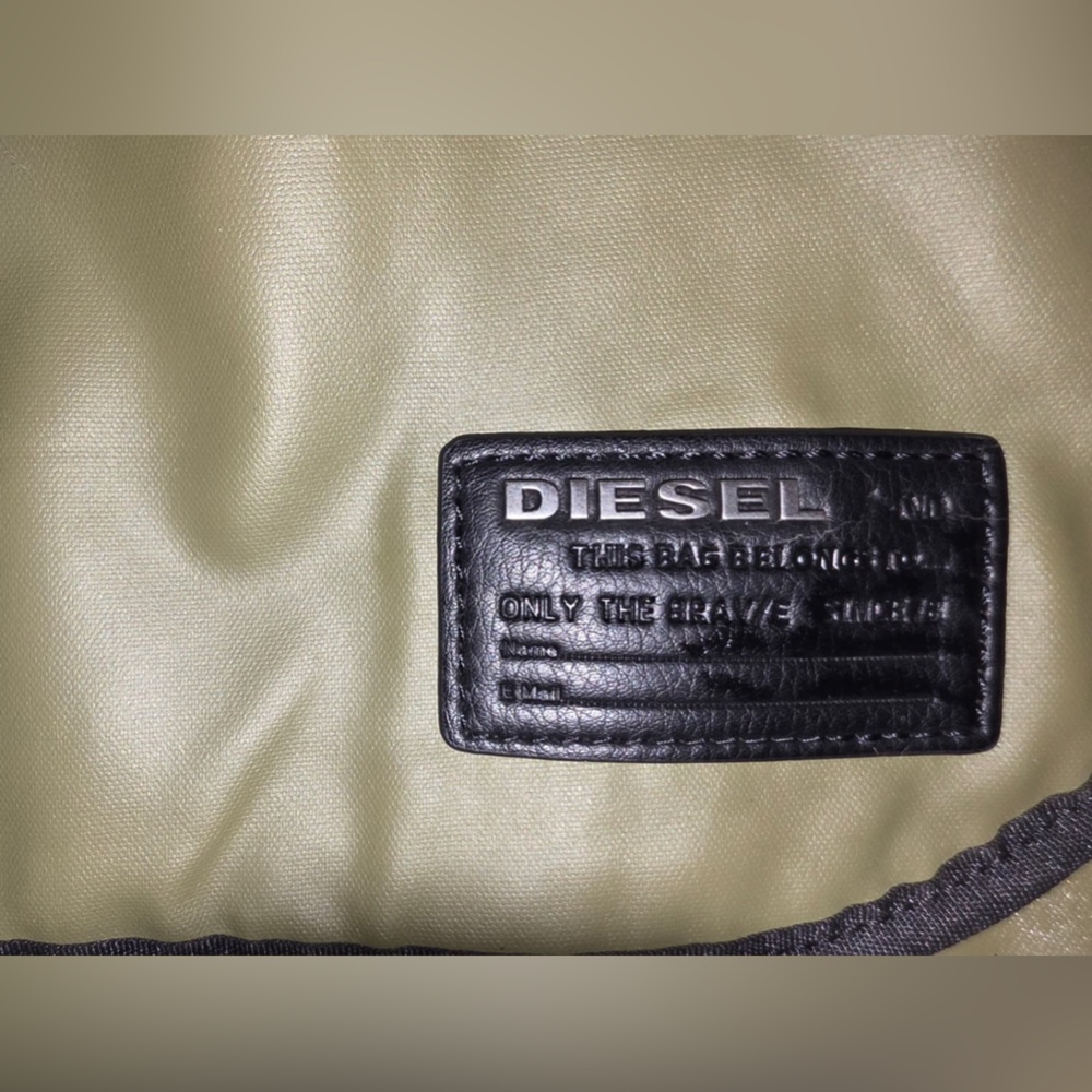 Diesel Khaki Men's Messenger Bag - Picture 12 of 16